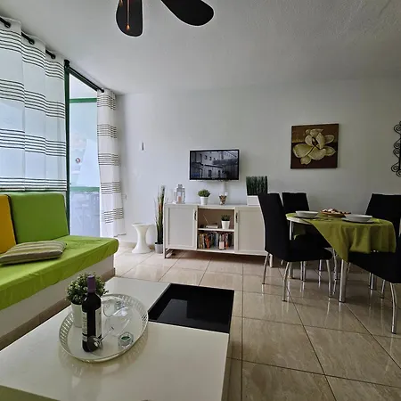 公寓 Schoenes Casa Palmera 3 Mit Balkon *